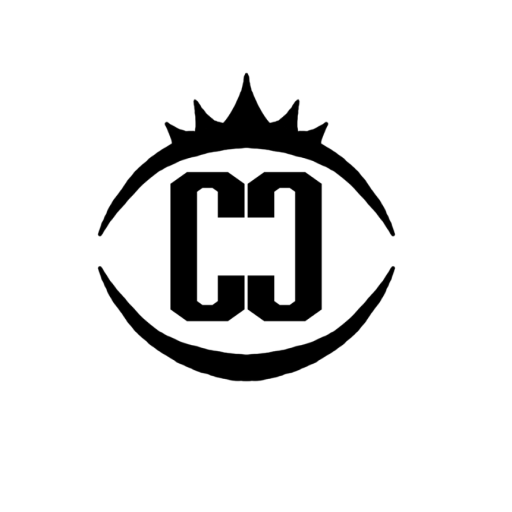 cam calm logo white circle